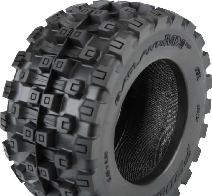 Actual product image Proline Complete wheels Badlands MX38 HP 3.8 Belted 2 pieces