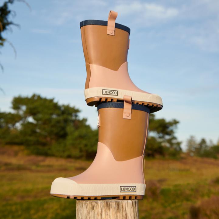 Image du produit Liewood Bottes de pluie Sasha en caoutchouc naturel Tuscany Rose Multi Mix (32)