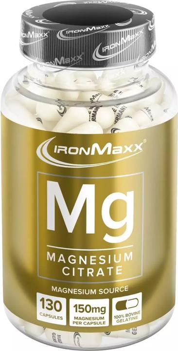 IronMaxx Mg-Magnesium (130 pièce(s), Capsules, 500 g)