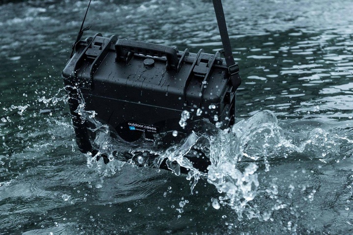 Actual product image B&W International Charge-in-Case 4000 (Drone case, DJI Mavic 3)