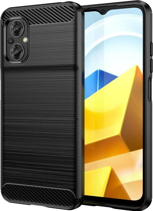 Screenguard Xiaomi Poco M5 Cover Carbon Brushed Soft TPU (Xiaomi Poco M5)