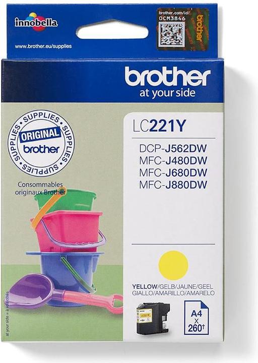 Image du produit Brother Lc-221y (Y)