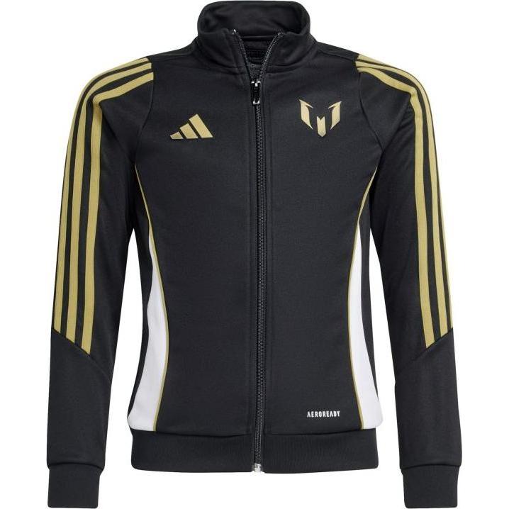 Adidas Ragazzo Bambini, Felpa + Maglione, Messi Kinder Sweatshirt, (128)