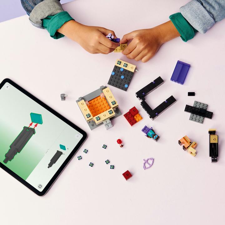 Immagine prodotto LEGO 21584 Reise durch Nether und Endportal (21584, LEGO Minecraft)