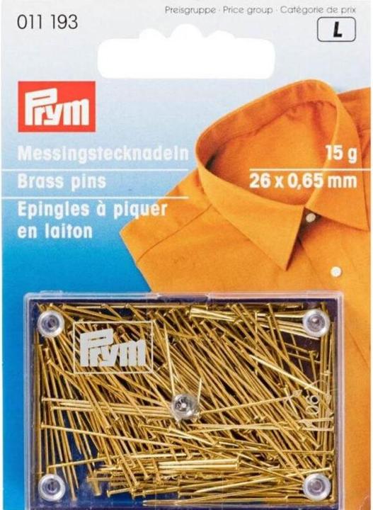 Image du produit Prym Épingles MS 0,80 x 30 mm or