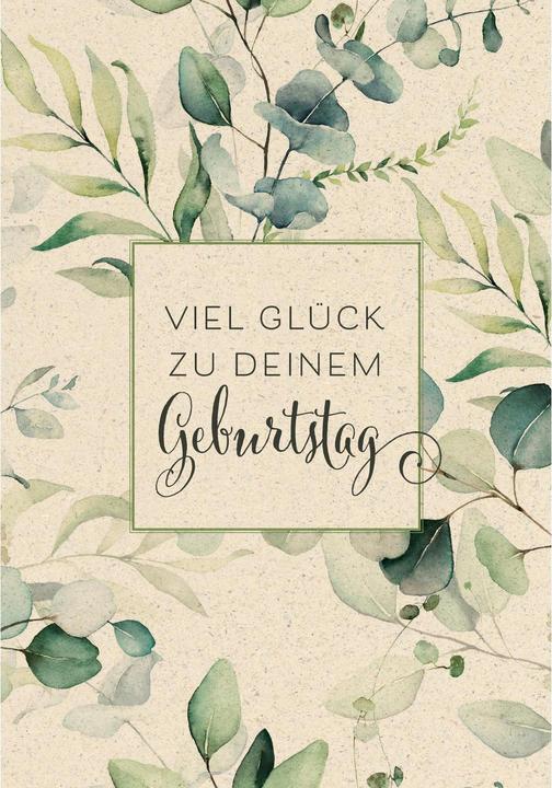 Geburtstagskarte (1 Stk.)