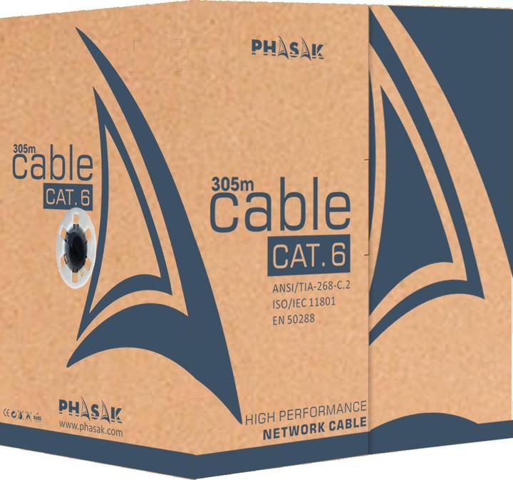 Produktbild Phasak PHR 6100 (U/UTP, CAT6, 100 m)