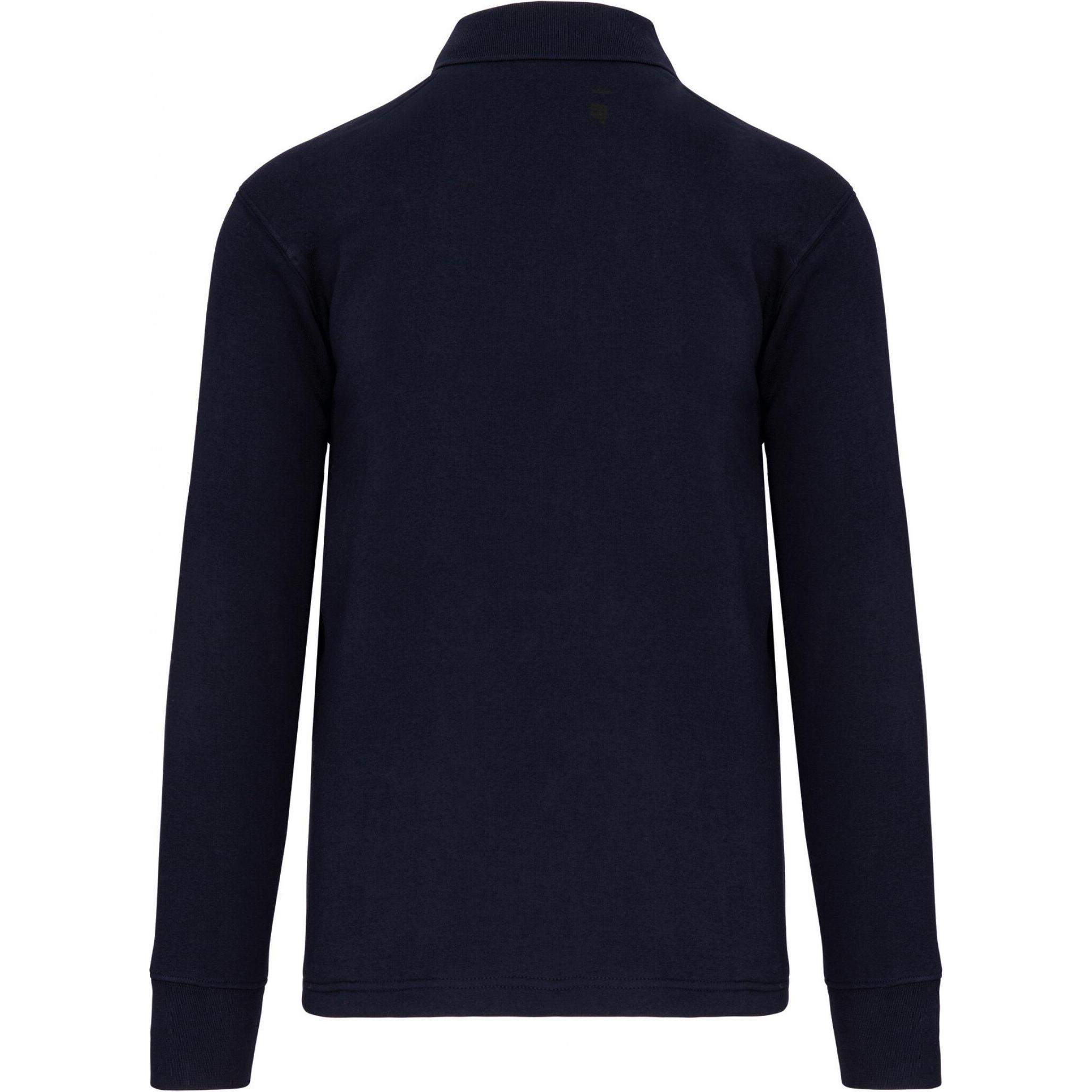 Thumbnail - Kariban, Herren, Shirt, Polo-Shirt langarm, Blau, (XXL)