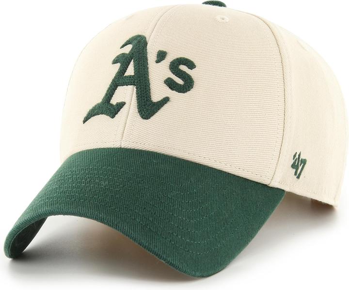 Actual product image 47 Brand MLB Oakland Athletics Clean Up Baseball Cap Fairfield MCP (One size)