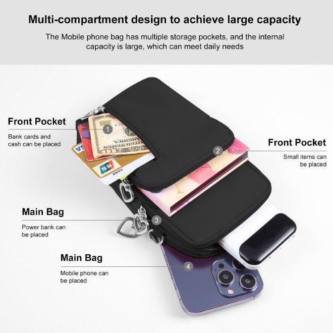 Immagine prodotto Haweel Mini borsa a tracolla con zip