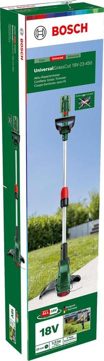 Actual product image Bosch Hausgeräte Universalgrasscut 18V-23-450 (keine Batterie) 0,600,8c1.g01 (Trim line)
