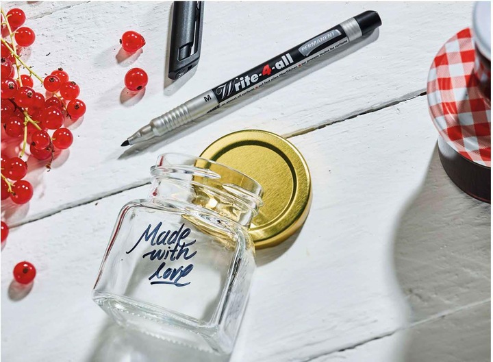 Produktbild STABILO Write-4-all Permanent-Marker (Schwarz, 0.40 mm, 1 x)