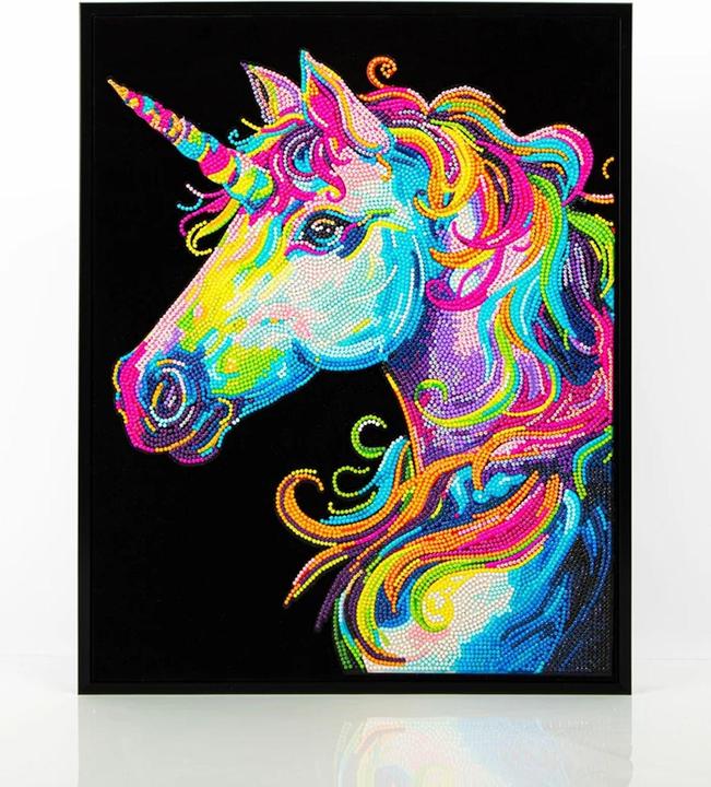 Diamond Dotz Diamond Painting Neon Einhorn