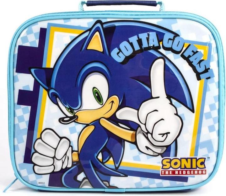 Immagine prodotto Sonic The Hedgehog Borsa per il pranzo e bottiglia Gotta Go Fast