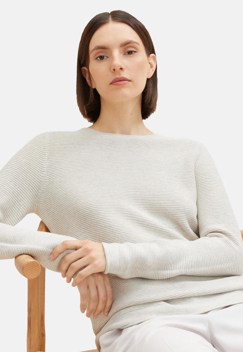 Produktbild Tom Tailor Pullover Strickpullover R-Neck (XS)