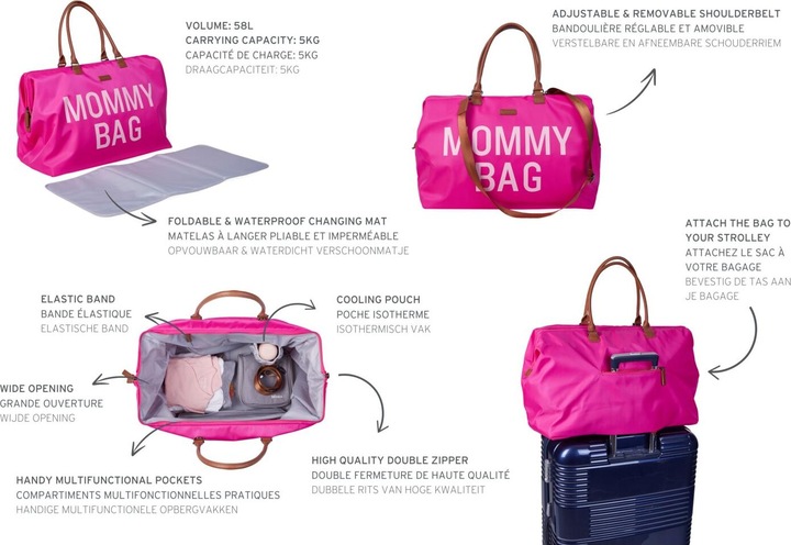 Immagine prodotto Childhome Borsa mamma Sac A Langer