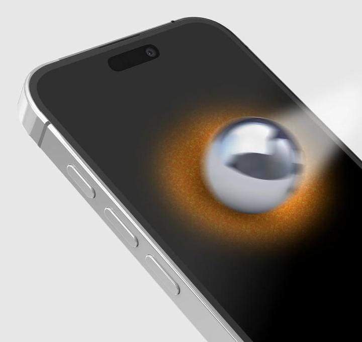 Actual product image SBS Ultra-strong screen protector for iPhone 16 Pro Max with D3O technology (1 Piece, Apple iPhone 16 Pro Max)