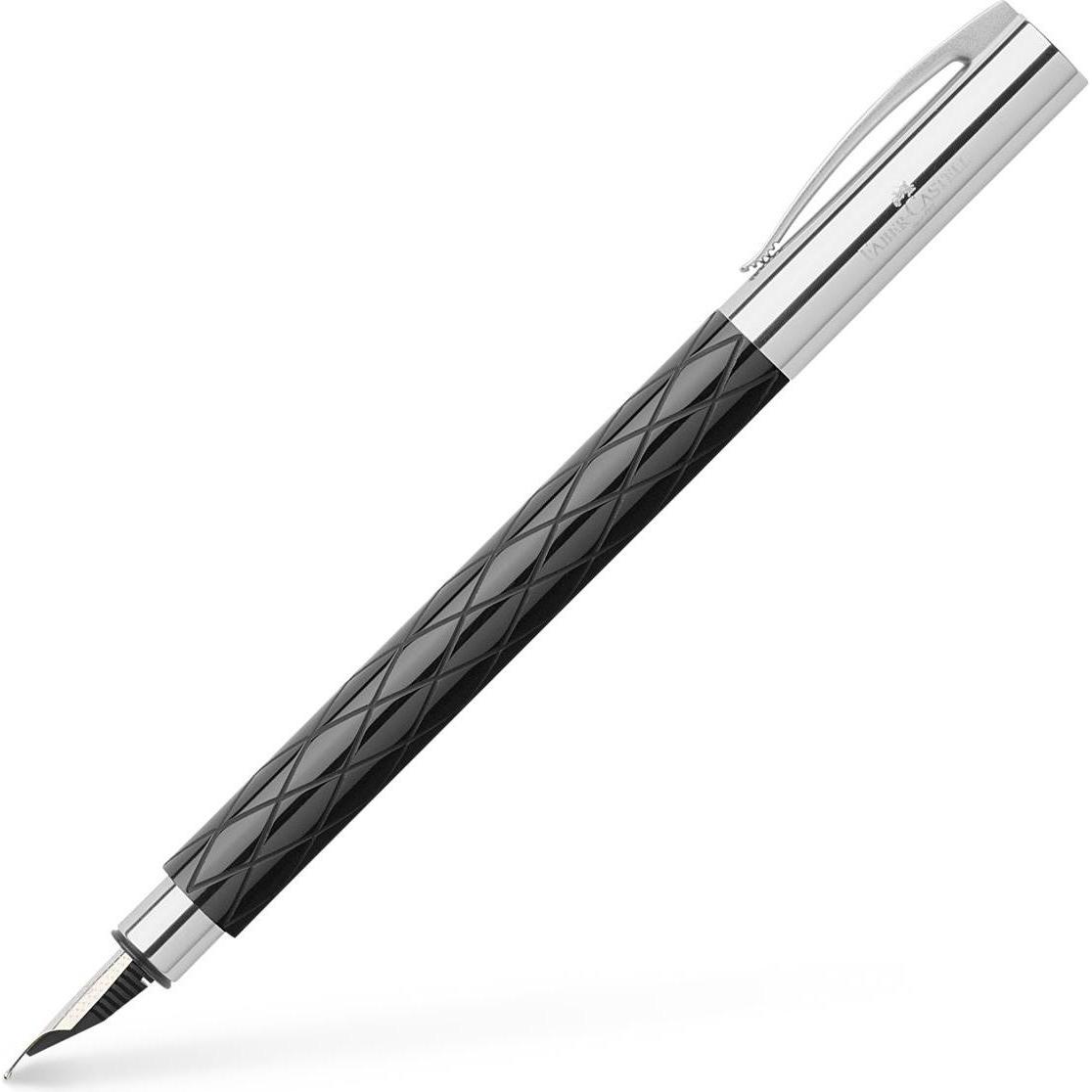 Faber-Castell, Schreibstifte, Füller Ambition EF schwarz (Schwarz, 1 x)