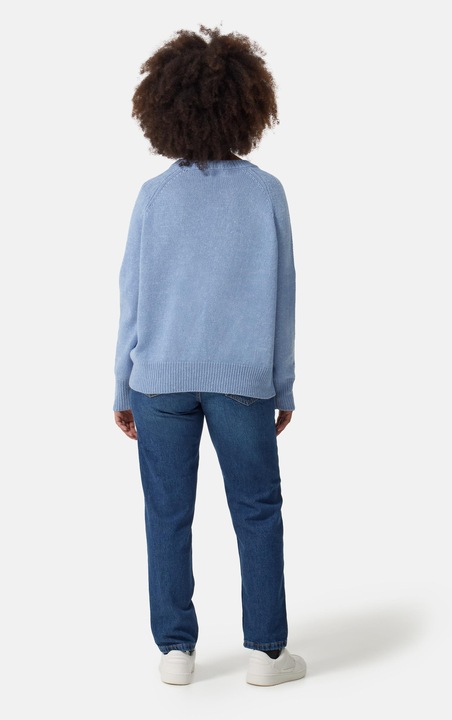 Immagine prodotto Cash-Mere Seide Kaschmir Oversize Style Rundhals Pullover (S)