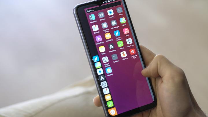 Actual product image Volla Phone 22 Ubuntu EN (128 GB, Black, 6.30", Dual SIM, 4G)
