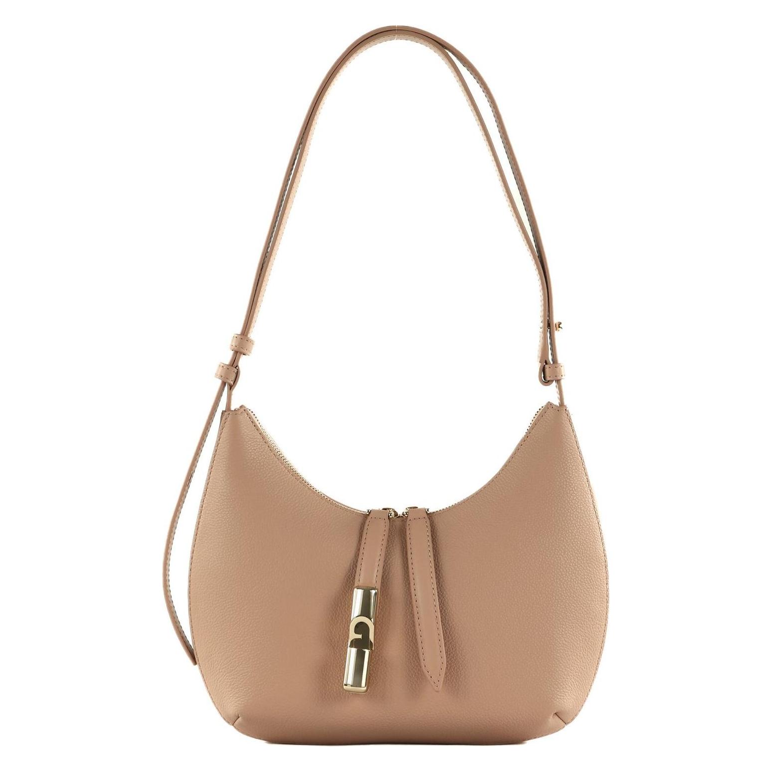Furla, Damen, Handtasche, Goccia Shoulder Bag, Rosa