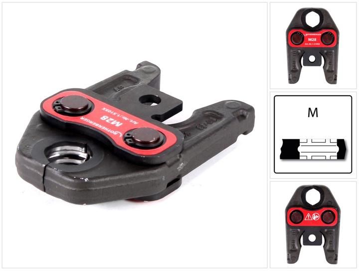 Actual product image Rothenberger Pressing jaw pressing pliers standard M28 ( 015105X ) for ROMAX 4000 / Akku Press ACC et (150 mm)