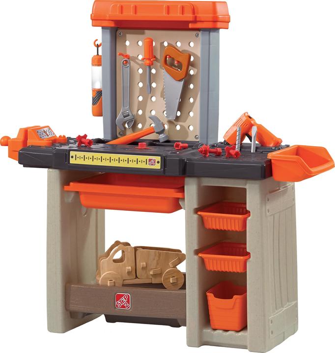 Actual product image Step2 Handyman Workbench Orange