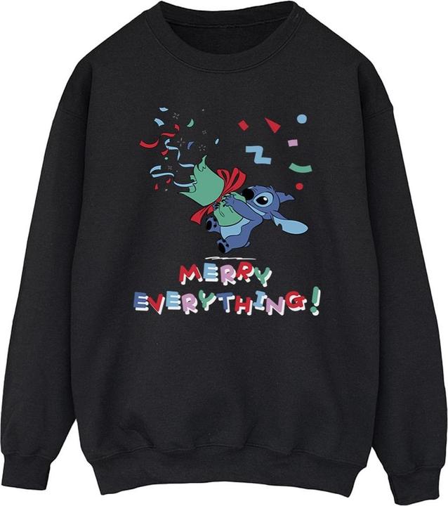 Image du produit Disney - Sweat LILO AND STITCH STITCH MERRY EVERYTHING - Homme (S)