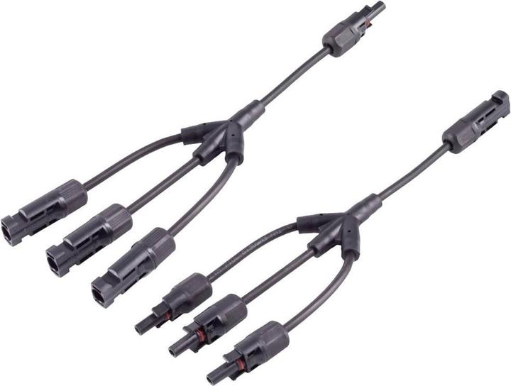 BKL Electronic 2800021 3/1 Y-plug 4 mm² Cable length 0.30 m (Solar connector)