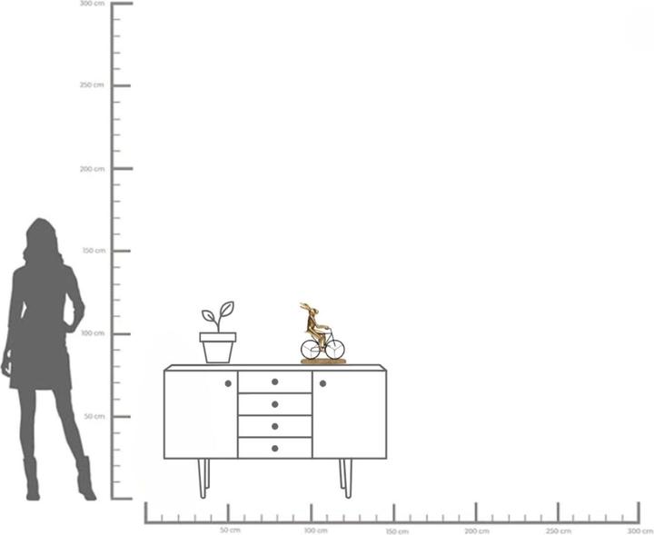 Image du produit Kare Design Objet décoratif Cyclist Rabbit (1 x)