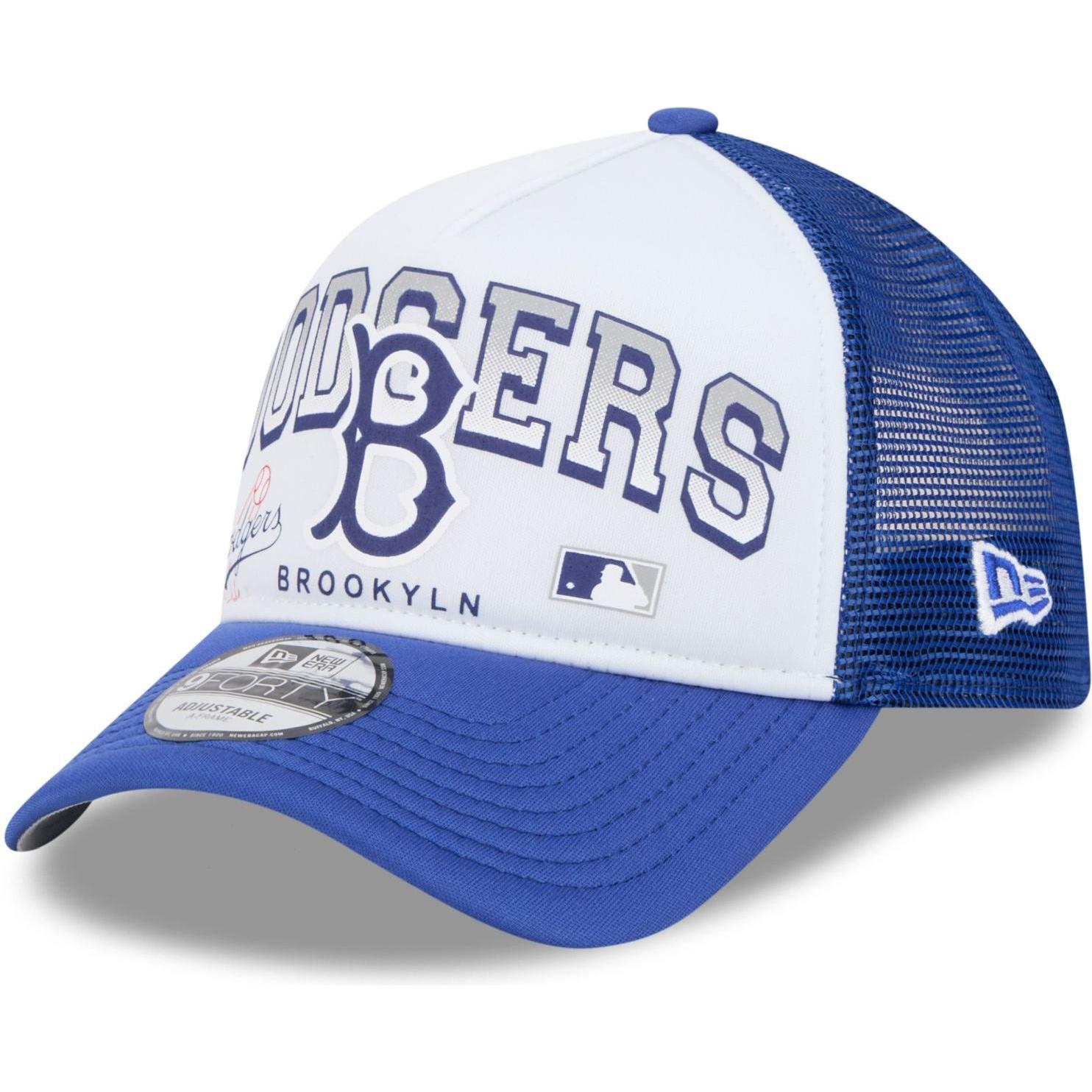 New Era, Herren, Cap, A-Frame Mesh Trucker Cap - RETRO Los Angeles Dodgers, Mehrfarbig