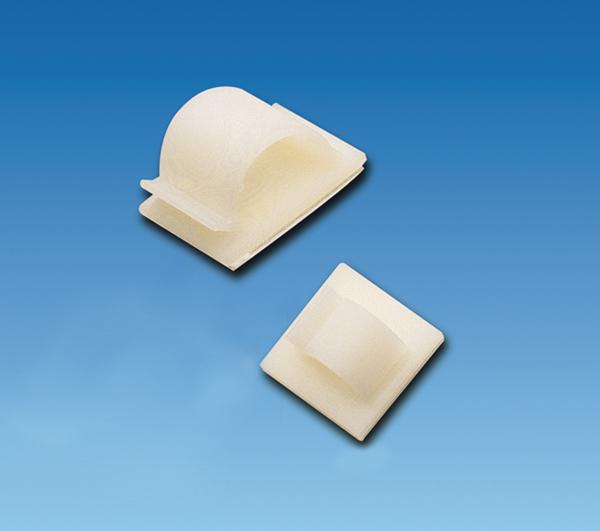 Actual product image HellermannTyton Mounting base self-cl. flat bracket RB8 PA66