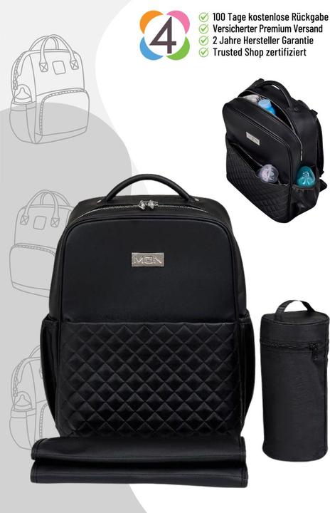 Produktbild MOON Fashion Back Pack schwarz