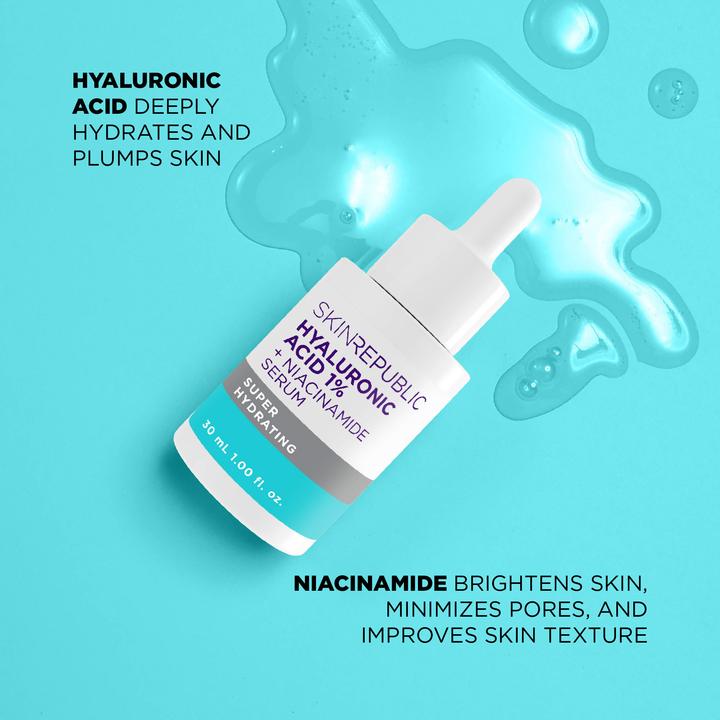 Actual product image Skin Republic Hyaluronic Acid 1% (30 ml)