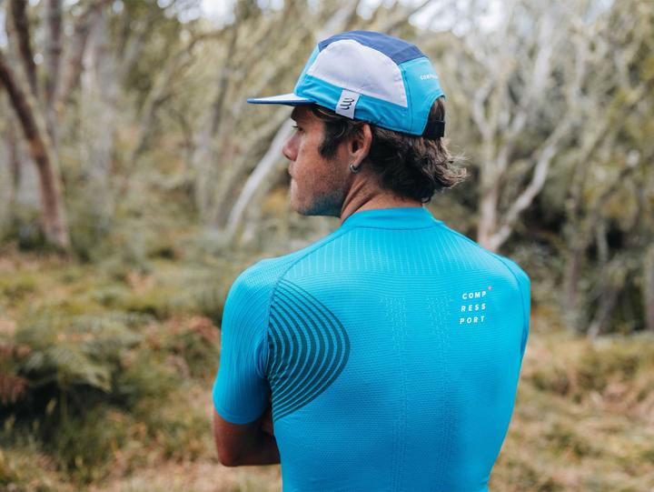 Produktbild Compressport Trail Postural SS Top Hawaiian Ocean (XL)