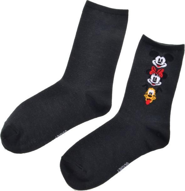 Immagine prodotto Disney Mickey, Minnie, Pluto Socken Triple Face Grau 36-39 (36 - 39)