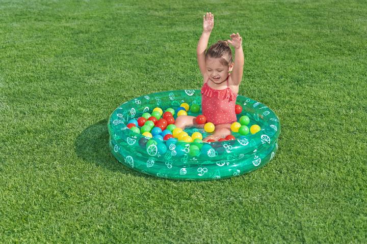Actual product image Triton Splash & Play Inflatable Ball Pit and Play Pool with 50 Play Balls