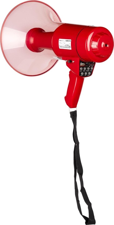 Actual product image Vonyx Megaphon MEG050, Nennleistung: 50 W, Prinzip: Aktiv (Megaphone)