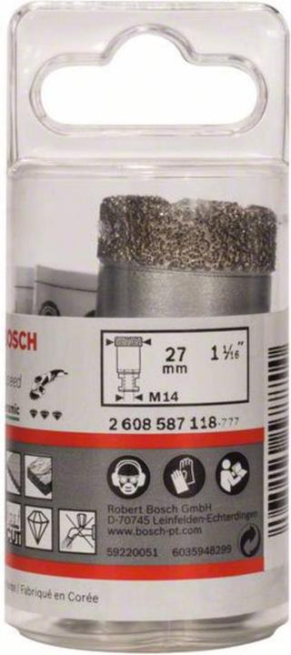 Produktbild Bosch Professional Zubehör PRO Core Cutter dry, 27 x 35 x 22,23 mm (27 mm)