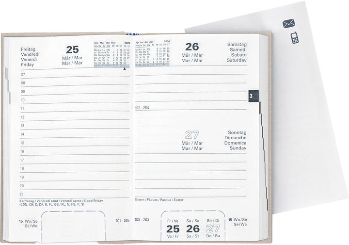 Immagine prodotto Biella Agenda business Disponent (1 giorno / 2 pagine)