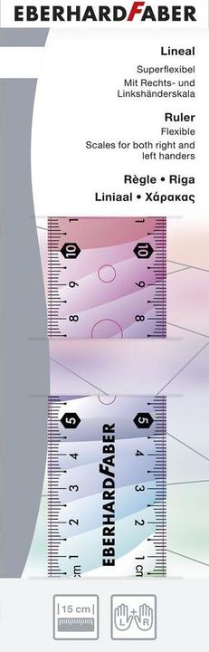 Produktbild Magni Lineal Flexibel (15 cm, Kunststoff)