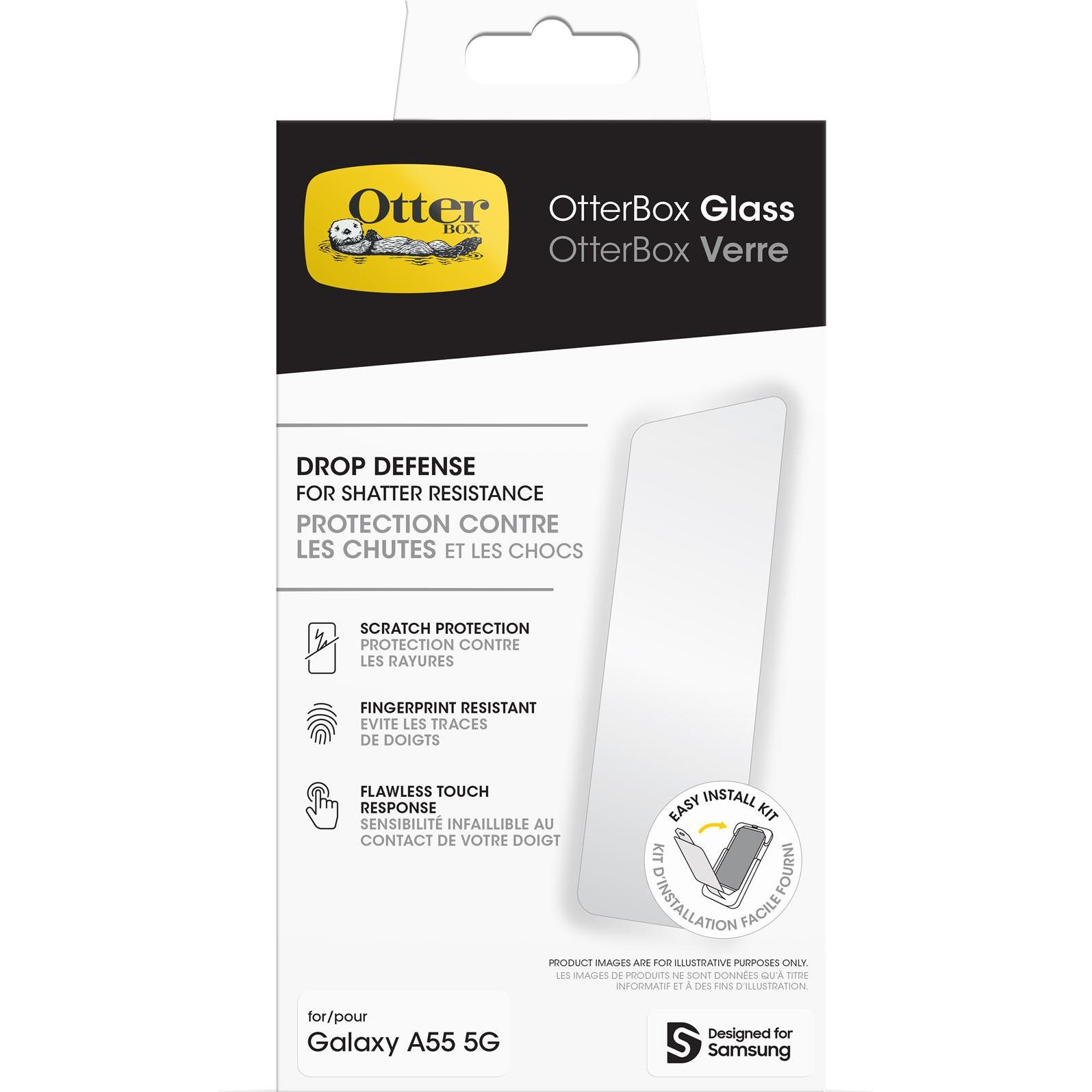 Thumbnail - OtterBox Screen Protector Glass (1 Stück, Samsung Galaxy A35), Smartphone Schutzfolie, Transparent