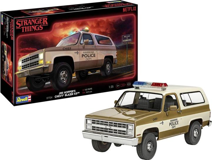 Actual product image Revell Stranger Things 1985 Chevrolet K5 Blazer