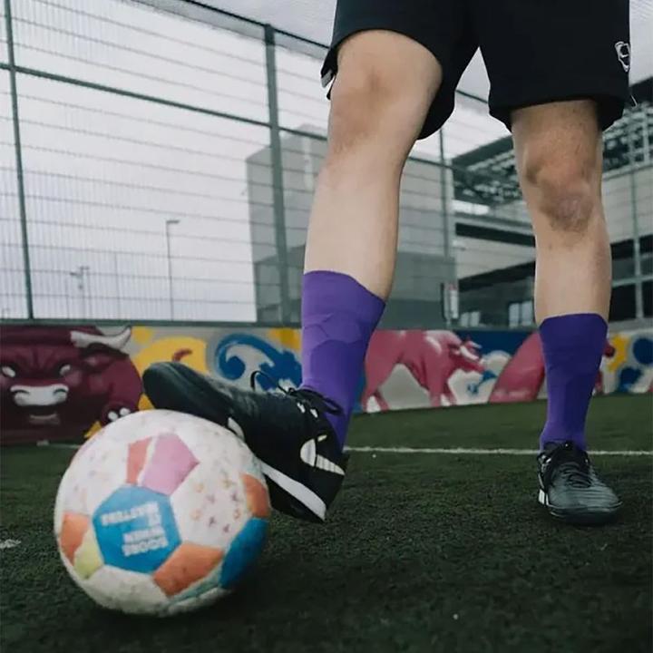 Image du produit NovoSoxx Fussballsocken Gr. 36-41 Grip Socken Fussball Strümpfe GripSoxx Violett (36 - 41)