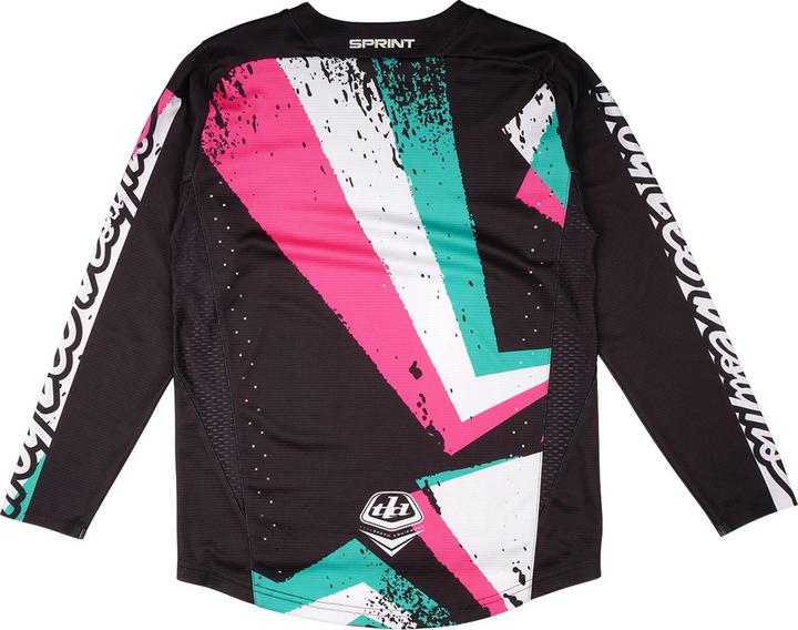 Immagine prodotto Troy Lee Designs Sprint Jersey, Full Pull, black, youth XL (XL)