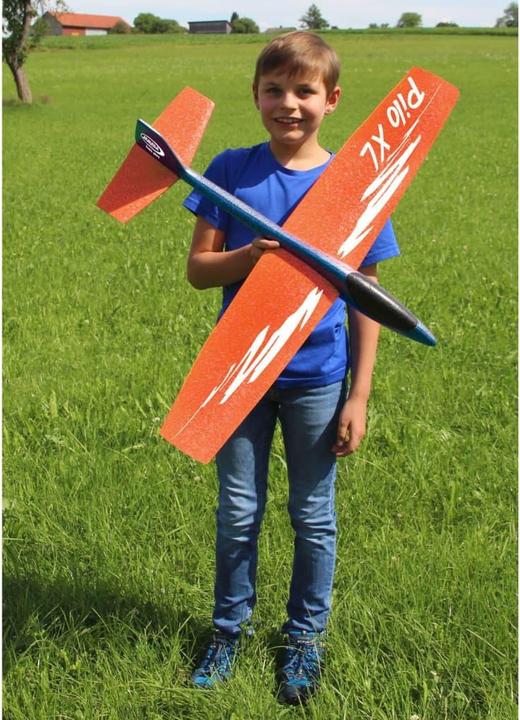 Actual product image Jamara Pilo XL foam glider EPP