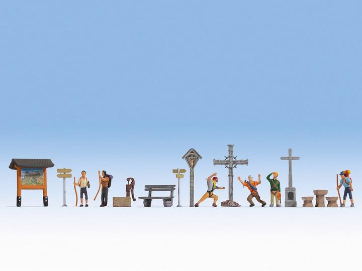 Actual product image Noch H0 Figures In the mountains