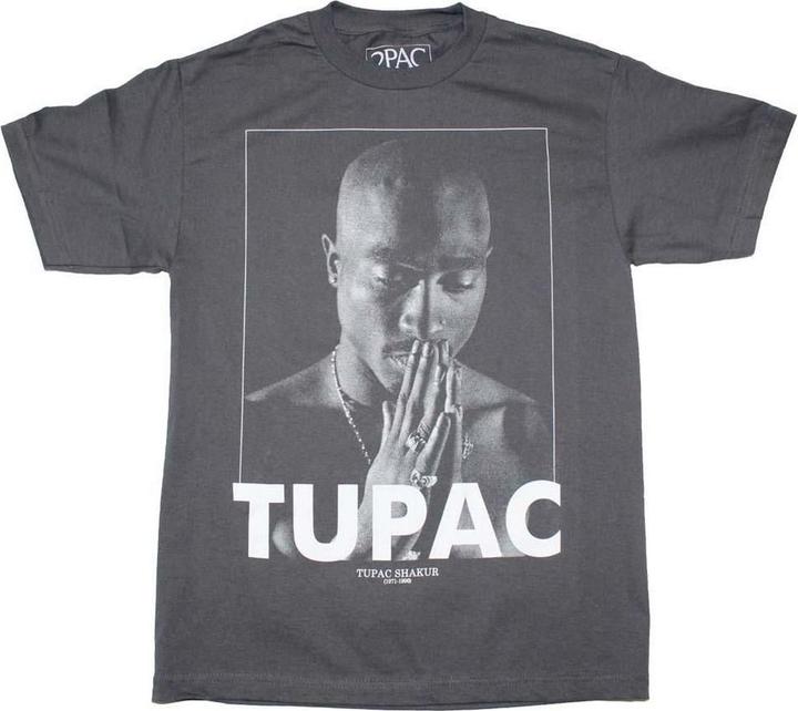 Produktbild Tupac Shakur TShirt Erwachsene aus betender Baumwolle (M)