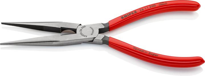 Produktbild Knipex Flachrundzange mit Schneide (200 mm)