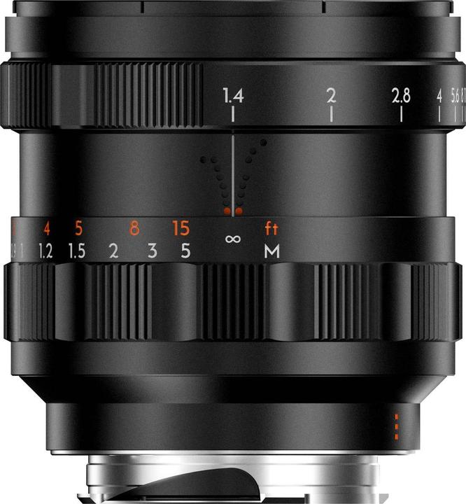 Produktbild Thypoch Photo lens Simera 75mm f1.4 Black M mount Single lens color box (Leica M, Vollformat)